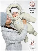 Комбинезон трансформер детский для новорожденных зимний. 163ШМ/2
