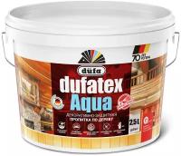 Пропитка для дерева водная прозрачная Dufatex aqua 2.5 л