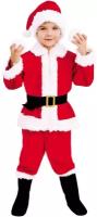 Карнавальный костюм Пуговка Санта Клаус в сапогах