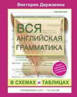 Вся английская грамматика в схемах и таблицах. Справочник для 5-9 классов