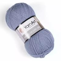 Пряжа MERINO DE LUXE 50 (YarnArt), т.серый - 3088, 50% шерсть, 50% акрил, 5 мотков, 100 г., 280 м