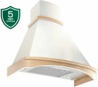 ELIKOR Вытяжка ROTONDA 90P-1000-P3D BEIGE/OAK ELIKOR