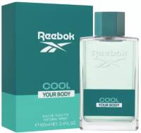 REEBOK Cool Your Body For Men, Туалетная вода, спрей 100 мл