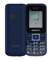 Телефон MAXVI C3n, 2 SIM, маренго