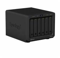 Сетевое хранилище Synology DiskStation DS620slim (2,0GhzCPU/2Gb/6HDDs SATA 2,5'/2xUSB 3.0/2xGbe/) (DS620SLIM)