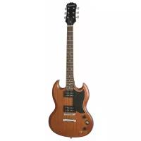 EPIPHONE SG-Special VE Walnut электрогитара, формы SG, цвет ореховый