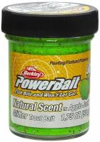 Паста форелевая Berkley PowerBait Natural Scent Glitter Trout Bait 50гр Фруктовый #Apple Jack