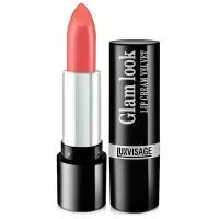 LUXVISAGE Помада для губ GLAM LOOK CREAM VELVET сатиновый финиш, тон 322 арбузный сорбет