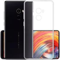 Силиконовый чехол на Xiaomi Mi Mix 2 / Сяоми Ми Микс 2 прозрачный