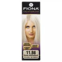 Fiona стойкая крем-краска для волос, 11.98 блонд жемчужный