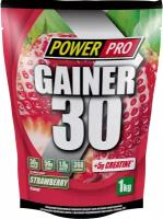 PowerPro Gainer 30 1000g (Клубника)