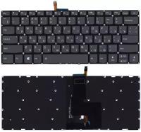 Клавиатура для ноутбука Lenovo 320-14ISK 520S-14IKB cерая с подсветкой p/n: PK1314D1B00 LCM16H53USJ6