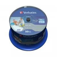 Диск BD-R Verbatim 25Gb 6x Wide Inkjet Printable