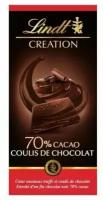 Шоколад Lindt CREATION 70% Double Chocolate шоколадный трюфель 150 г (Из Финляндии)