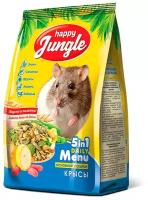Корм для крыс декоративных Happy Jungle 400г j115