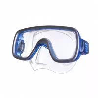 Маска для плав. "Salvas Geo Md Mask", р. Medium, синий, арт. CA140S1BYSTH, закален. стекло, силикон