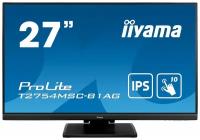 Монитор Iiyama 27"(1920x1080) Iiyama ProLite T2754MSC-B1AG/матрица IPS Матовая Сенсорный экран/Встроенные колонки