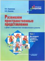 Развиваем пространственные представления у детей с особенностями психофизического развития. Ч. 1 | Боровская Ирина Константиновна