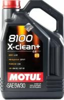 Моторное масло Motul 8100 X-clean+ 5W30 5л (106377/109535)