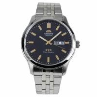 ORIENT SAB0B009B мужские механические наручные часы с календарем