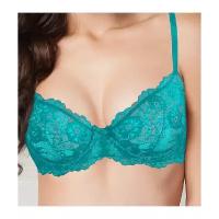 Бюстгальтер Innamore Basic Lace, размер 4B (80B), зеленый, бирюзовый