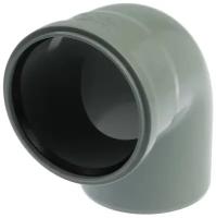 Отвод канализационный FLEXTRON, внутренний, d=110 мм, 90°