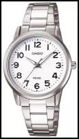 Наручные часы CASIO Collection Women LTP-1303D-7B, серебряный, белый