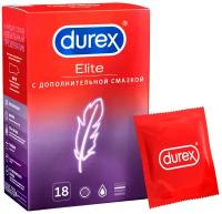 Презервативы Durex Elite сверхтонкие, с дополнительной смазкой 18 шт