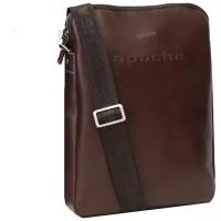 Городской модный рюкзак трансформер 9713 коричневый Apache