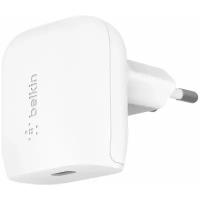 Сетевое зарядное устройство Belkin USB-C, 20Вт, белый