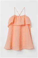 Платье жен H&M, цвет: Абрикос, размер: 38