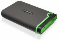 Внешний диск HDD 2.5' Transcend TS2TSJ25M3S 2TB StoreJet 25M3S USB 3.0 черный с зеленым