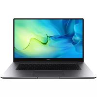 Ноутбук HUAWEI 15.6" Ноутбук HUAWEI MateBook D 15 BoD-WDH9 1920x1080, Intel Core i5 1135G7 2.4 ГГц, RAM 8 ГБ, SSD 512 ГБ, Intel Iris Xe Graphics, WIN10 Home Edition