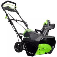 Снегоуборщик аккумуляторный Greenworks 80V с аккумулятором 2 А.ч, 80 В