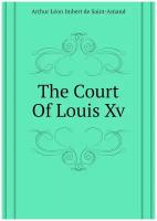 The Court Of Louis Xv