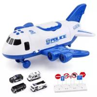 Игровой набор самолет Полиции 660-A261-1
