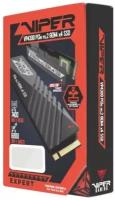 SSD диск Patriot Memory PATRIOT Viper VP4300 M.2 2280 1.0 Тб PCI-E 4.0x4 NVMe NAND 3D TLC VP4300-1TBM28H