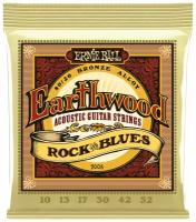 Струны для акустической гитары ERNIE BALL Earthwood 2008 Rock & Blues 10-52