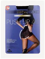 Колготки Omsa Push Up, 40 den, размер 4, черный