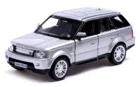 Внедорожник Автоград Land Rover Range Rover Sport 3098622/5095155 1:32, 12.5 см, серый