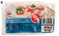 Крабовое мясо "%" 200г