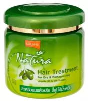 Натуральная маска для сухих и повреждённых волос Lolane Natural Hair Treatment FOR DRY & DAMAGED, 100 мл