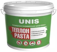 Шпатлевка готовая unis теплон pasta финишная 28кг, арт.teplpas-28