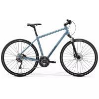 Велосипед Merida Crossway XT Edition 28" MattSteelBlue/DarkBlue (2021) (L - ваш рост 175-190 см)