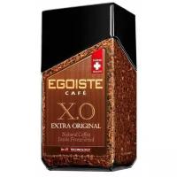 Кофе сублимированный EGOISTE X. O. молотый в растворимом стеклянная банка 100г