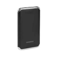 Портативный аккумулятор SONNEN K611 6000 mAh, черный, упаковка: коробка