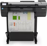 МФУ струйное HP DesignJet T830 24-in Multifunction (F9A28E), цветн., A1