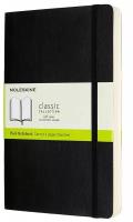 Блокнот Moleskine Classic Soft Expended Large, 400 стр, черный, нелинованный