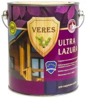 VERES пропитка Ultra Lazura, 2.7 л, №8 Тёмный дуб