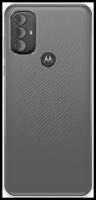 Силиконовый чехол на Motorola Moto G Power 2022 / Моторола Мото G Пауэр 2022, прозрачный